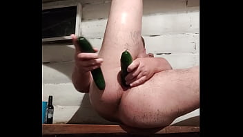 Intense Double Stretching In Homemade Russian Gay Anal Porn