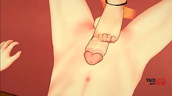Ren’s Foot Fetish And Anal Adventure With Ryuji In Yaoi Manga