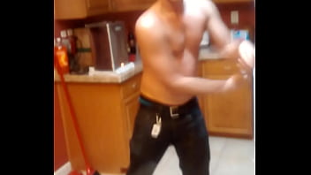Seductive Boss Teases Straight Boy With Fiery Poi