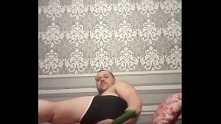 Russian Stud Pleasures His Massive Ass On The Couch, Licking His Lover’s Cock After Every Deep Thrust!